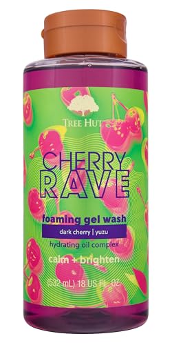Tree Hut Cherry Rave Foaming Gel Wash, 18 fl oz