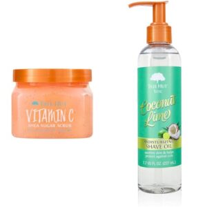 Tree Hut Vitamin C Scrub & Coconut Lime Shave Oil Bundle