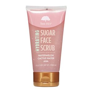 Tree Hut Watermelon & Cactus Face Scrub, 7.4 fl oz