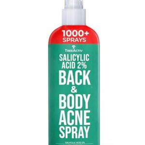 TreeActiv Body Acne Spray, 4 oz, 2% Salicylic Acid