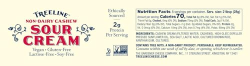 Treeline Vegan Cashew Sour Cream 7.5 oz, 8-Pack - Image 2