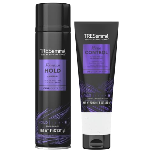 TRESemmé Freeze Hold Hairspray Mega Control Gel Set Strong Hold 2-Pack