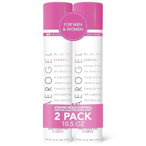 TRI Design Non-Toxic Hairspray for Curly Hair ? 2 Pack