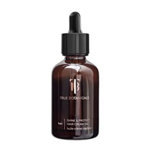 True Botanicals Shine + Protect Hair Cream Oil, 1.7 fl oz