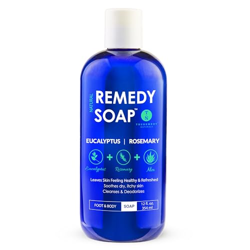 Truremedy Naturals Eucalyptus Rosemary Body Wash, 12 oz