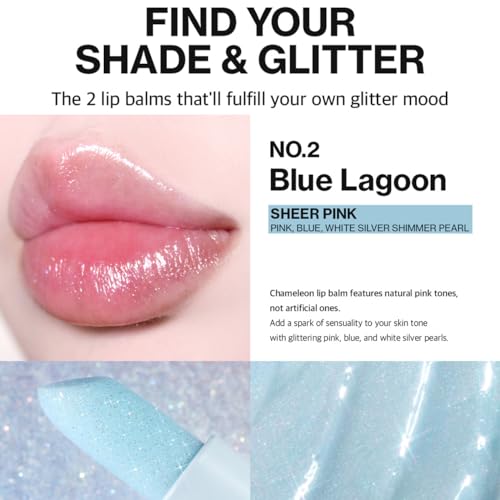 UNLEASHIA Vegan Lip Balm No.2 Blue Lagoon - Image 2