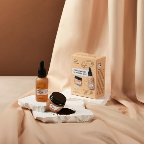 UpCircle Vegan Caffeinated Duo Set: Serum and Eye Cream for Energized Skin 100ml - Image 2