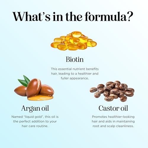 Vegan Biotin Hair Growth Serum with Rosemary & Castor Oil - Image 8
