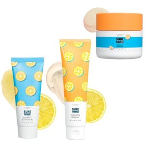 Vegan Vitamin C Skincare Trio for Brighter Skin