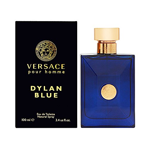 Versace Dylan Blue Men's 3.4 oz Eau de Toilette Spray for Daily Wear