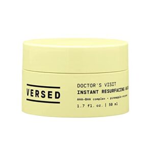 Versed Doctor?s Visit Exfoliating Face Mask ? AHA, BHA, Vegan