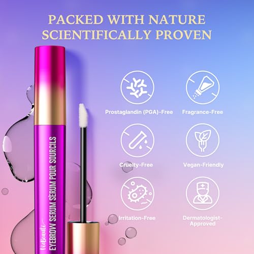 VieBeauti Eyebrow Growth Serum for Thicker, Fuller Brows 0.1 Fl. Oz - Image 5