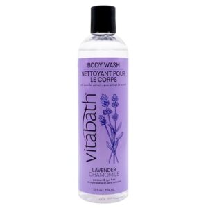 Vitabath Lavender Chamomile Body Wash & Polish, 12 oz