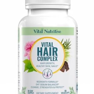 Vital Hair Complex ? Biotin Hair Growth Vitamins for All