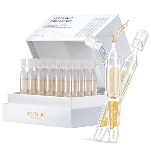 Vitamin C Serum with Hyaluronic Acid, 30 Ampoules