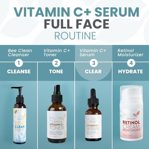 Vitamin C Serum with Hyaluronic Acid & Retinol (2 oz) - Image 8