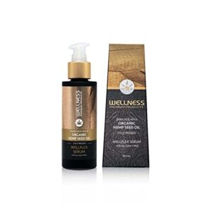Wellness Premium Wellplex Hair Serum with Organic Hemp Oil