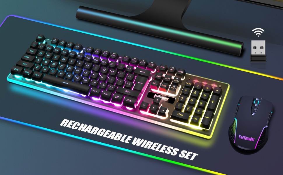 gaming and typing