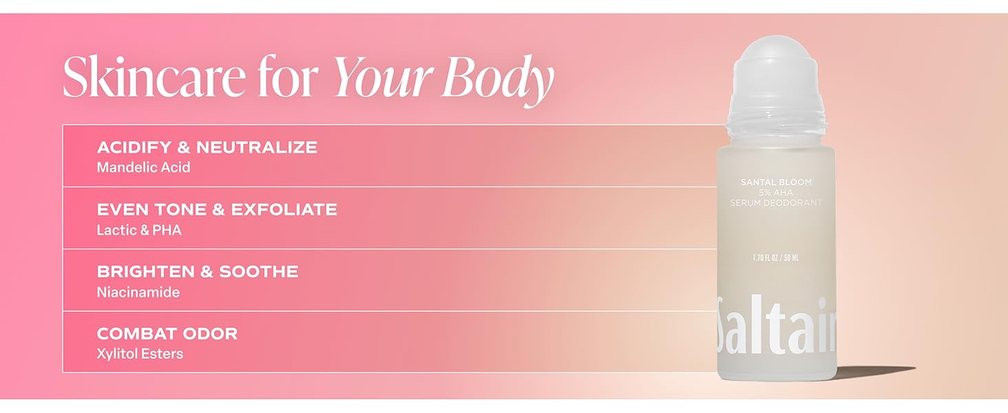 Skincare for your body