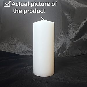 White column candle,pillar candle holder,white candle,unscented candles,candel,big candle,