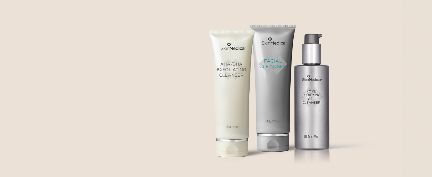 full line of cleansers