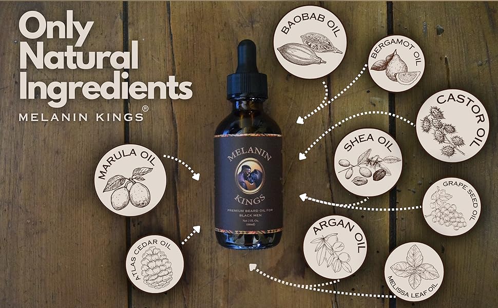 Melanin Kings Beard Oil