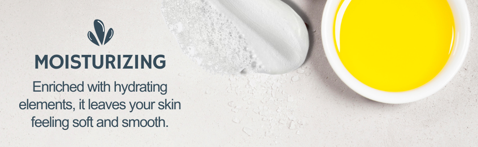 moisturizing skincare, soft smooth skin, body wash with oils, gentle clean beauty