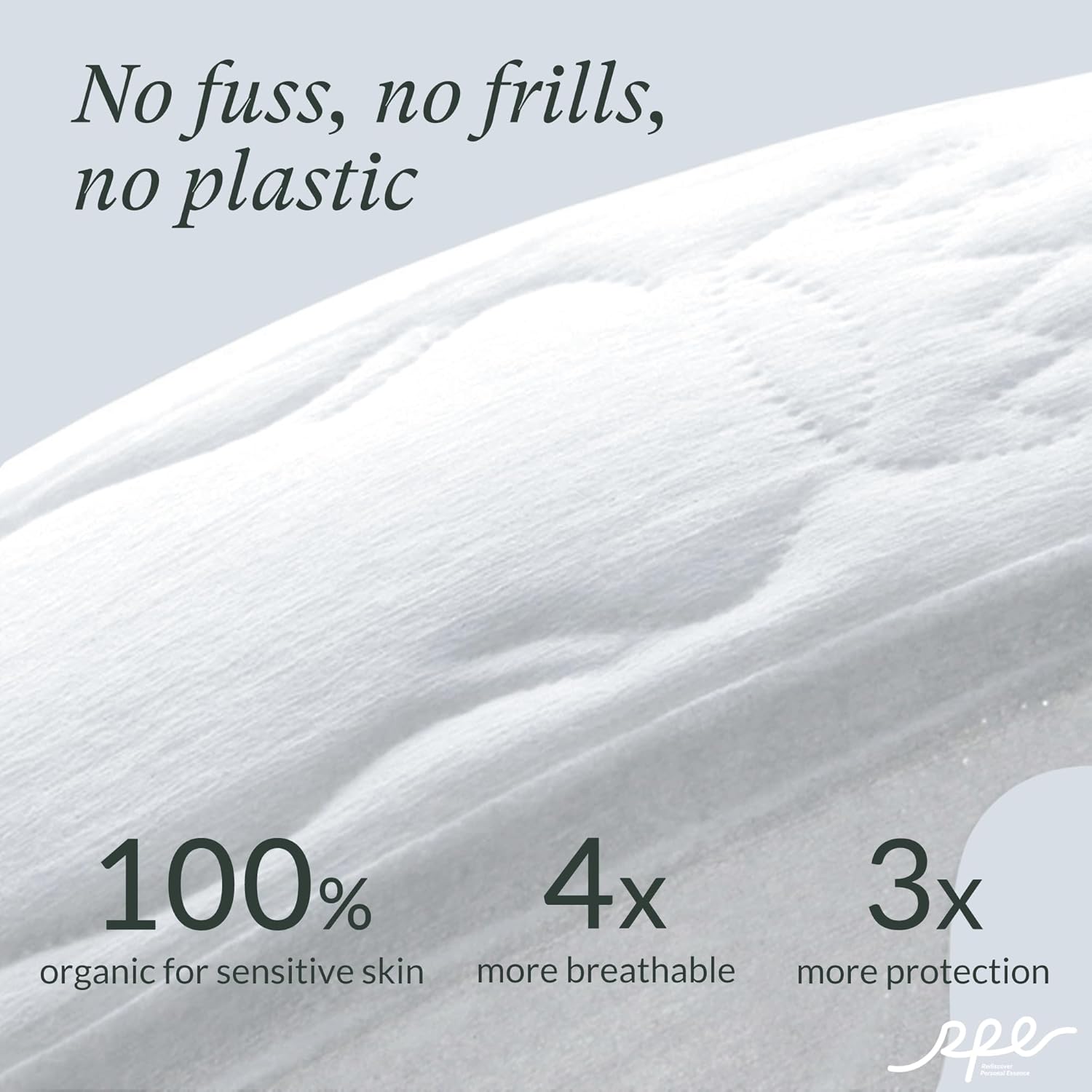 Organic Ultra Thin Overnight Pads for Women, Extra Heavy Flow, Size 5, 36 Count - Image 4