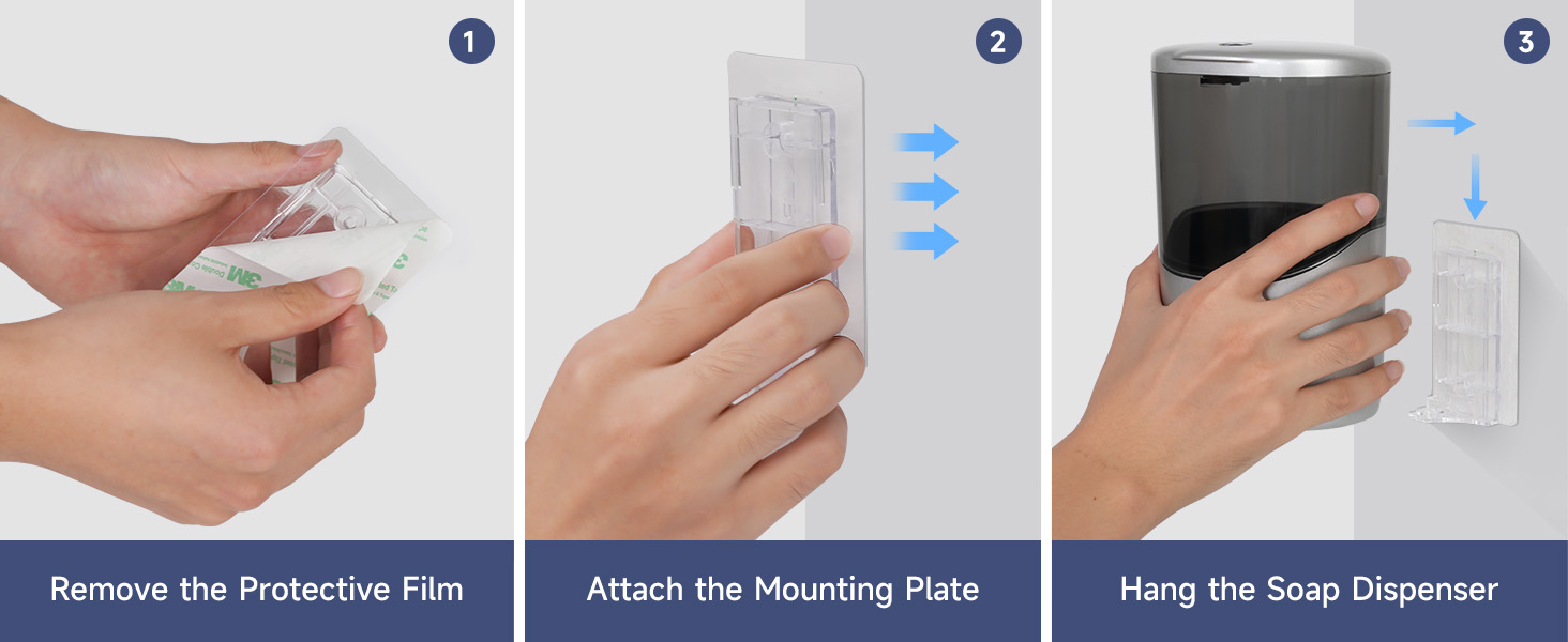 AIKE soap dispenser wall mount AK1216