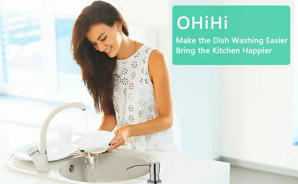 soap dispenser for kitchen sink