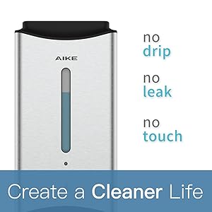 AK1206 wall mount automatic soap dispenser