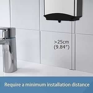 AK1206 wall mount automatic soap dispenser