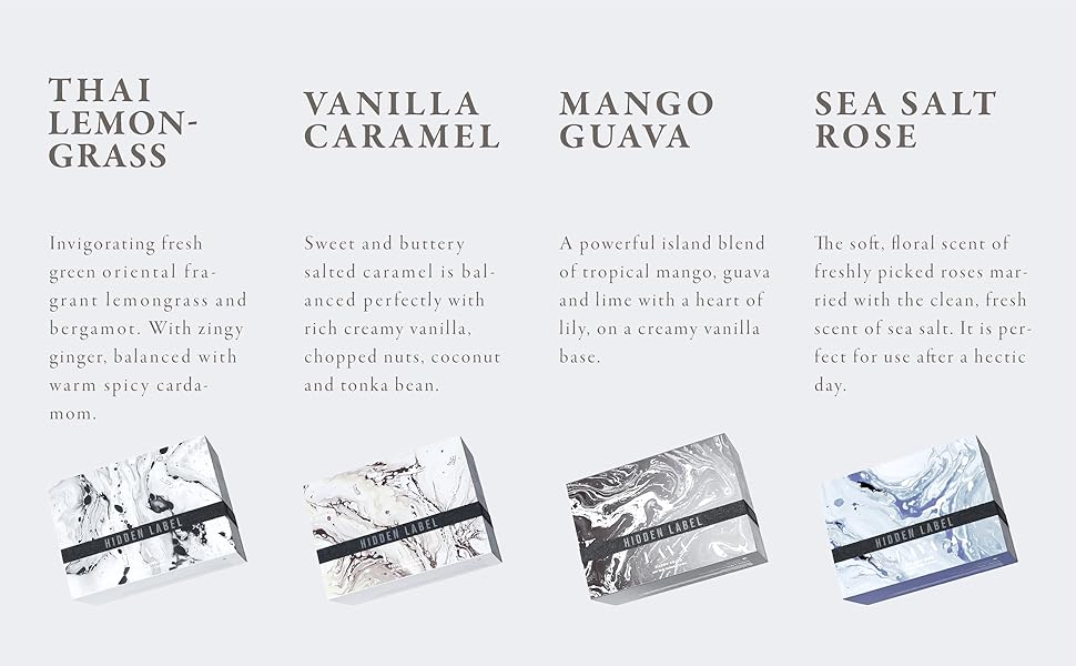 5 scents are available
