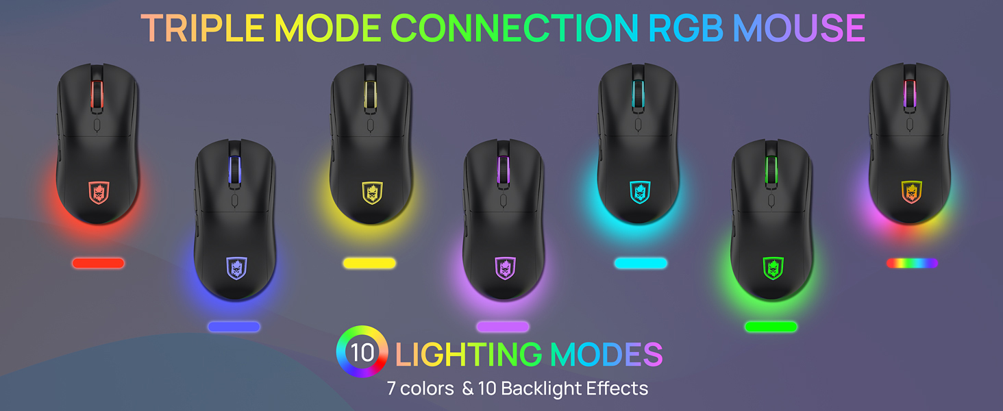 Wireless gaming mouse
