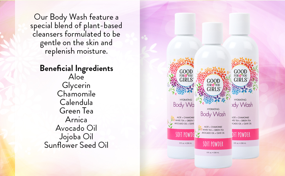 Good For You Girls Body Wash Ingredients