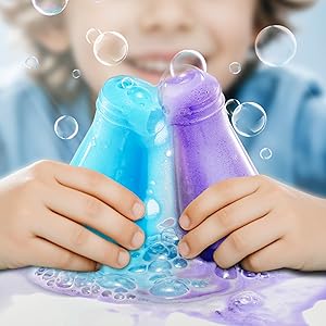 Enjoy the bubble eruption