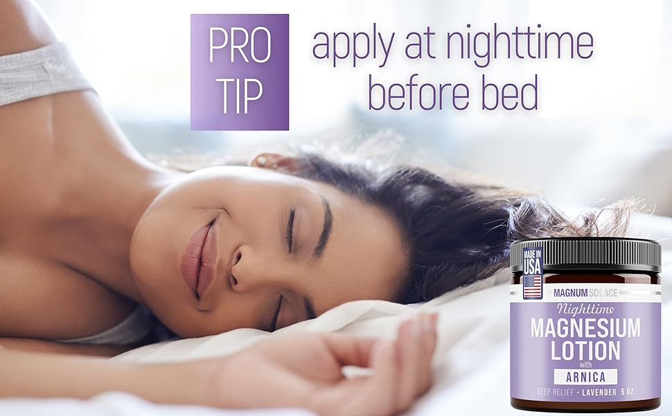 nighttime magnesium cream