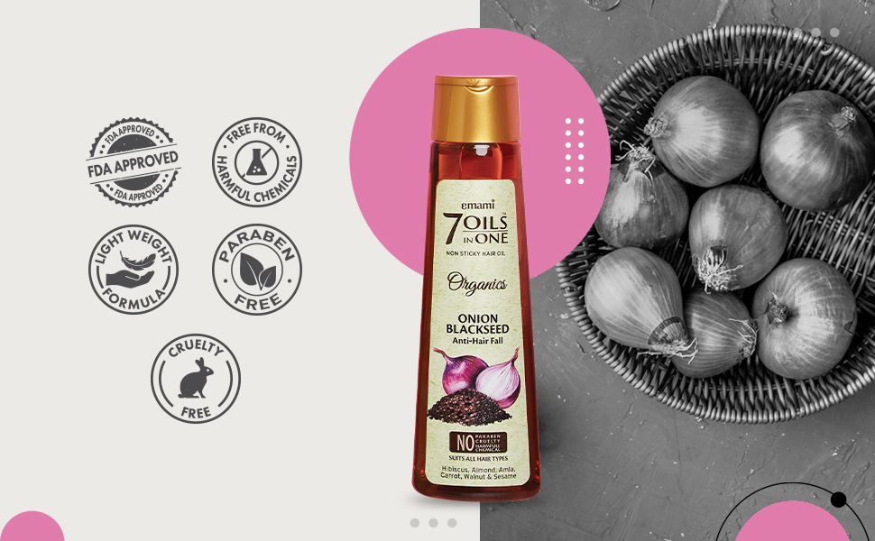 Onion Blackseed Hair Oil