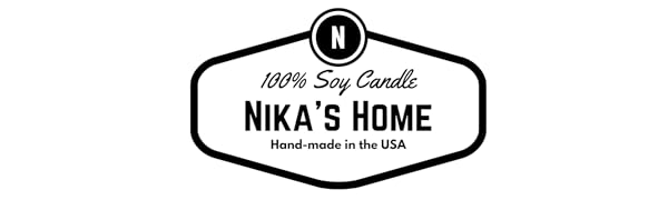 Nikas Home Soy Candles Logo