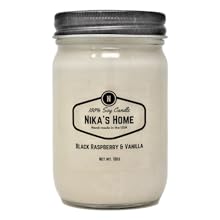 black raspberry vanilla soy candle jar candle mason jar