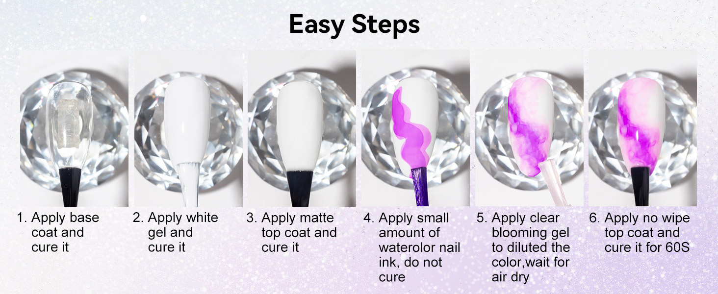 marble nail polish 