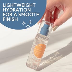 Lightweight hydration for a smooth finish