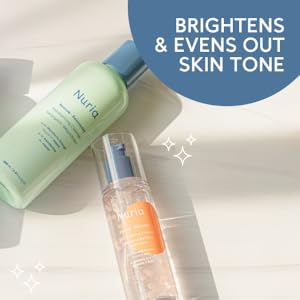 Brightens and evens out skin tone
