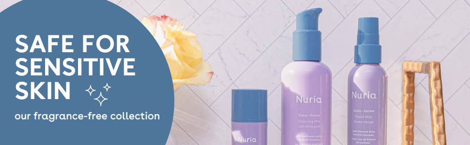 Safe for sensitive skin our fragrance-free collection