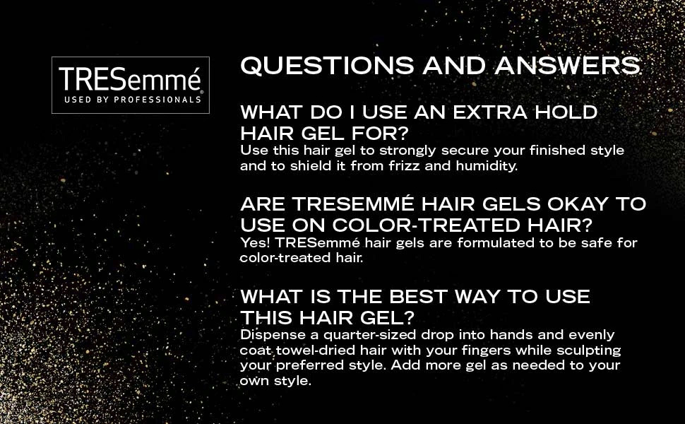 Hair Gel Usage