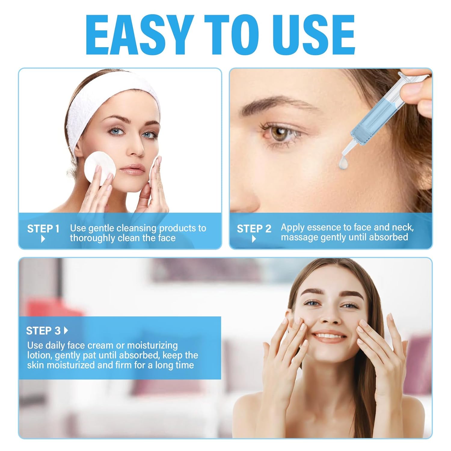 Stem Cell Anti-Aging Serum - Firm, Hydrate, and Renew Your Skin for a Youthful Glow,Strengthens and Moisturises Skin, Micro needling Serum Use with and without Micro Needling - Image 5