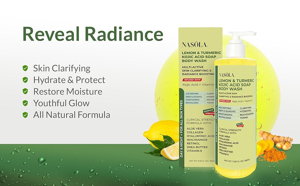 lemon turmeric kojic acid soap