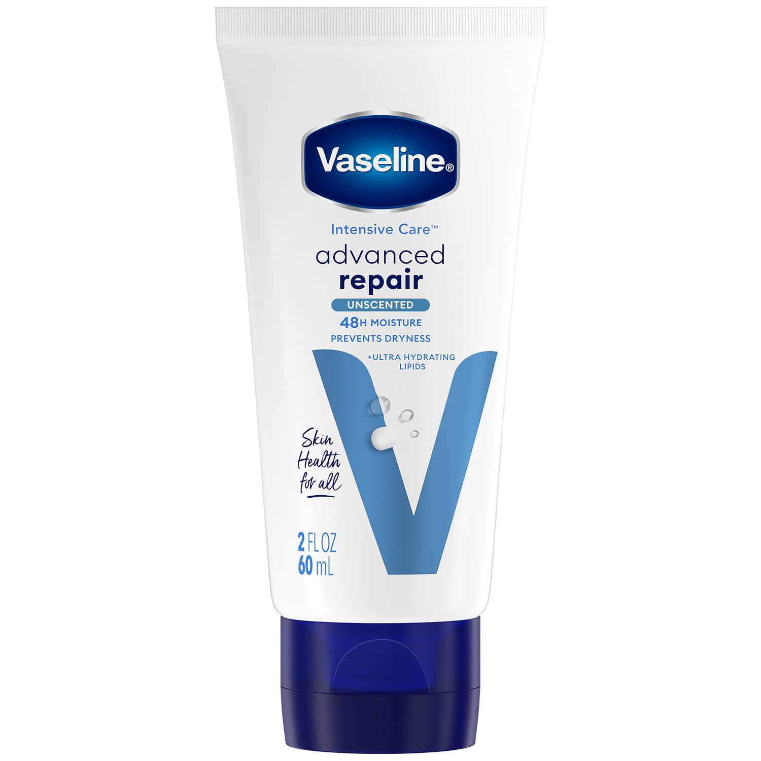 Vaseline Intensive Care Advanced Repair, Travel-Size โ Fragrance-Free Body Lotion for Extremely Dry Skin, 2 Oz