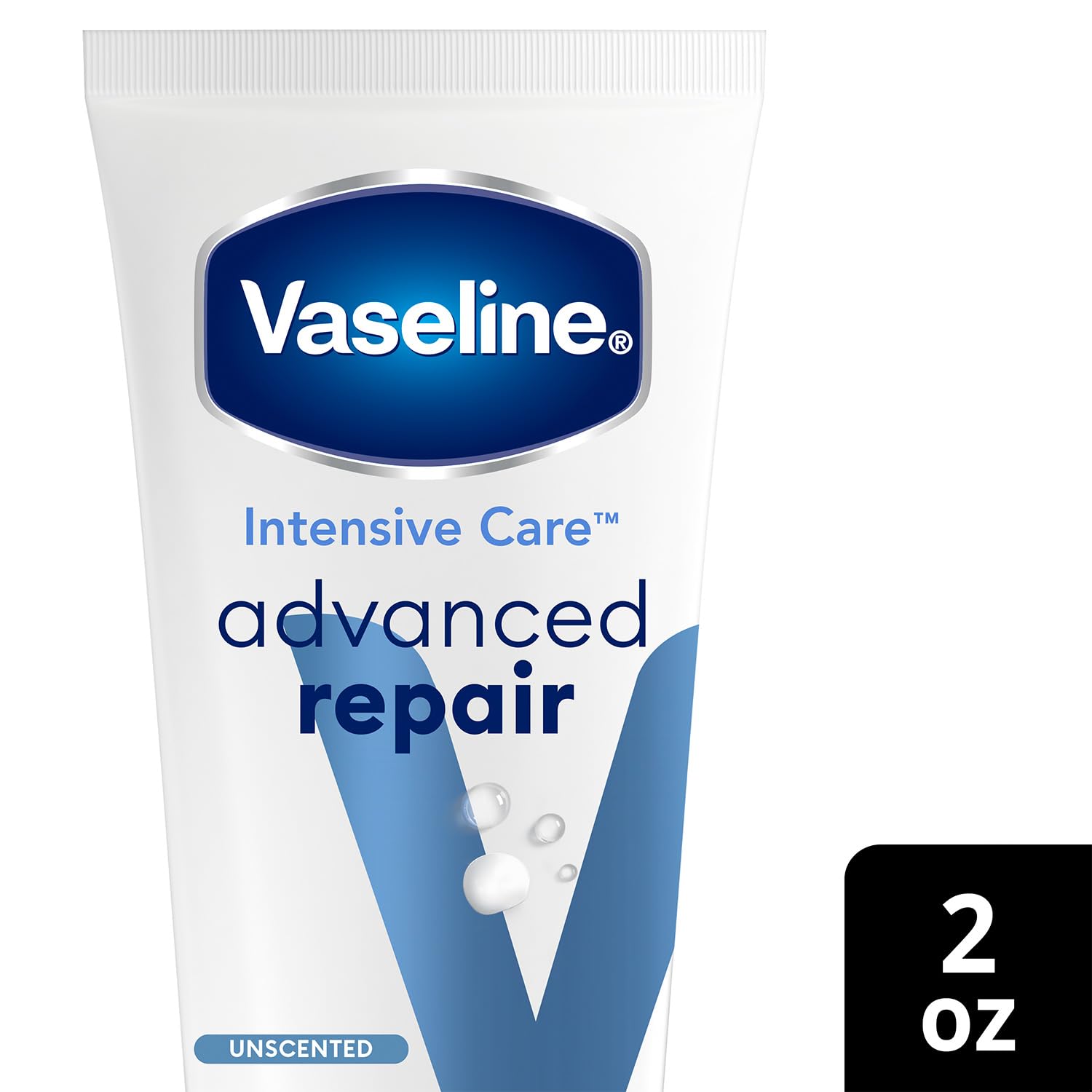 Vaseline Intensive Care Advanced Repair, Travel-Size โ Fragrance-Free Body Lotion for Extremely Dry Skin, 2 Oz - Image 3