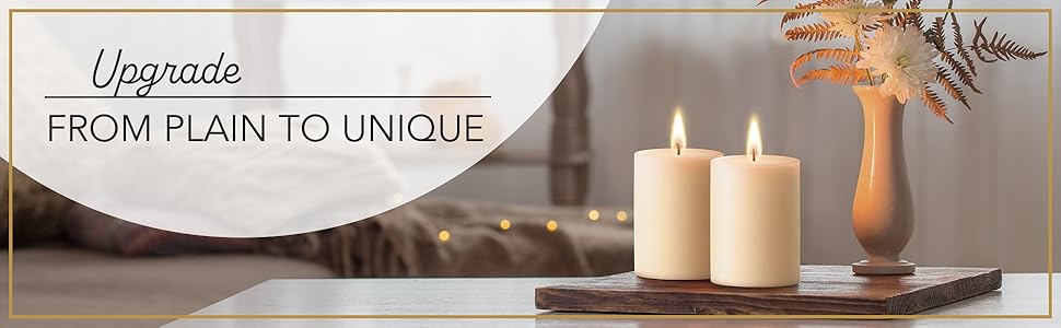 3"x4" pillar candle